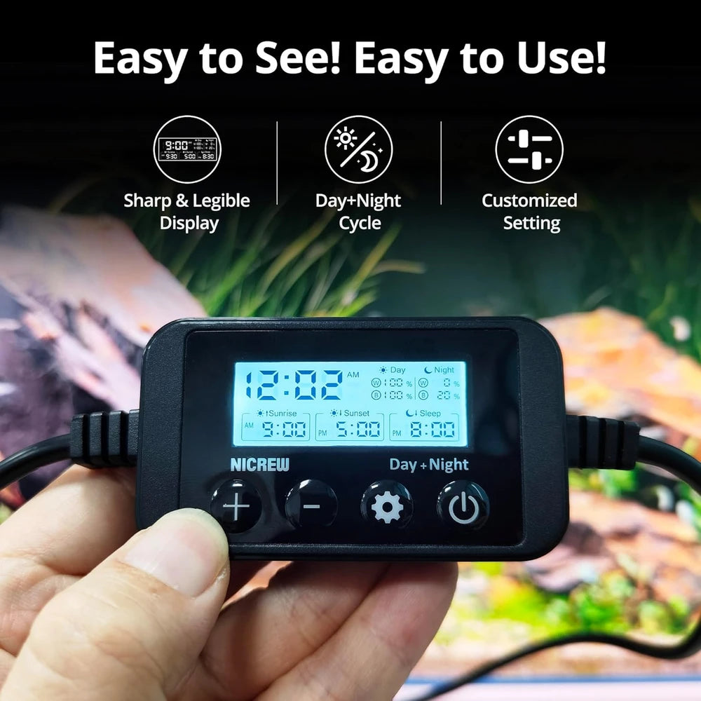 NICREW Full Spectrum Aquarium Light
