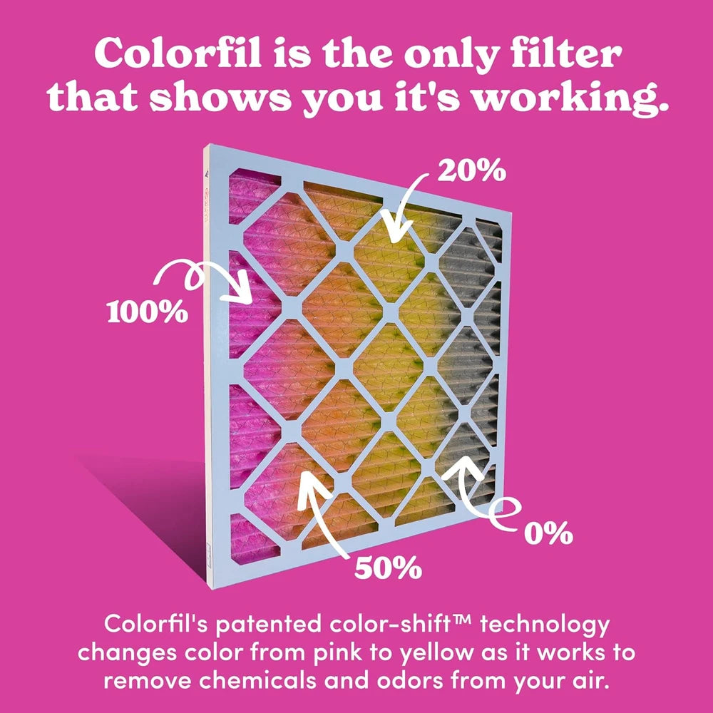 Colorfil Color Changing Air Filter