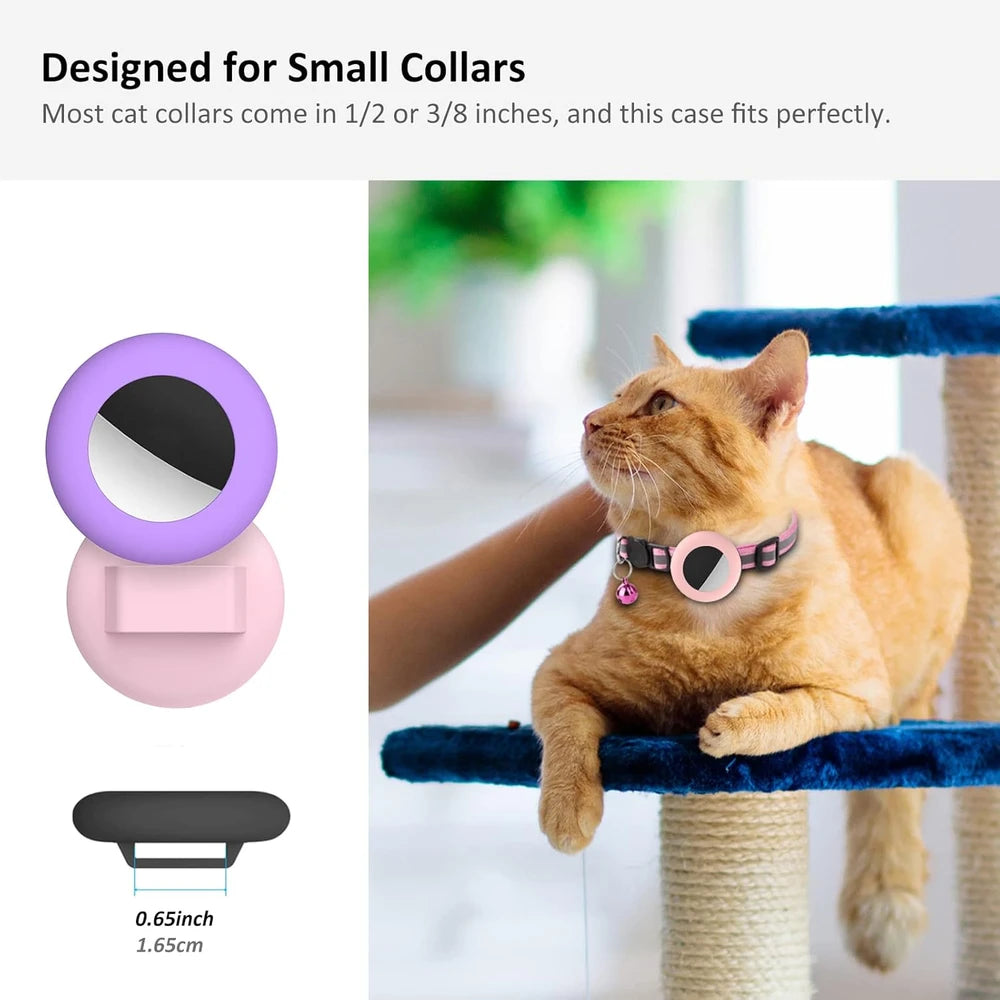 Airtag Cat Collar Holder 2-Pack