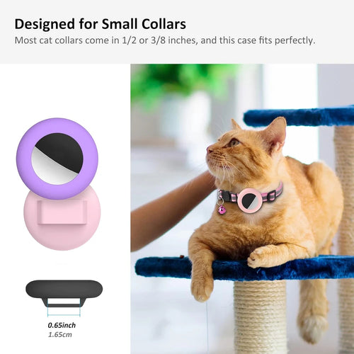 Airtag Cat Collar Holder 2-Pack