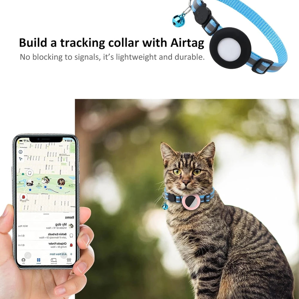 Airtag Cat Collar Holder 2-Pack