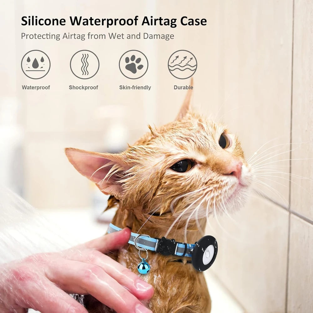 Airtag Cat Collar Holder 2-Pack