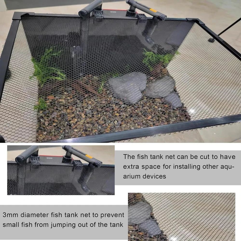 Magnetic Aquarium Net Cover